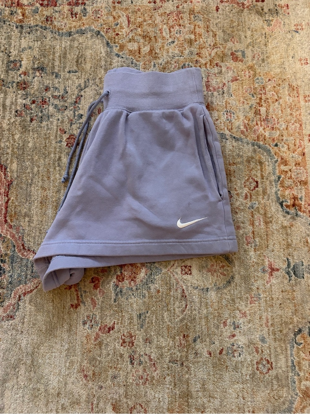 Nike Women’s Lilac Drawstring Athletic Shorts